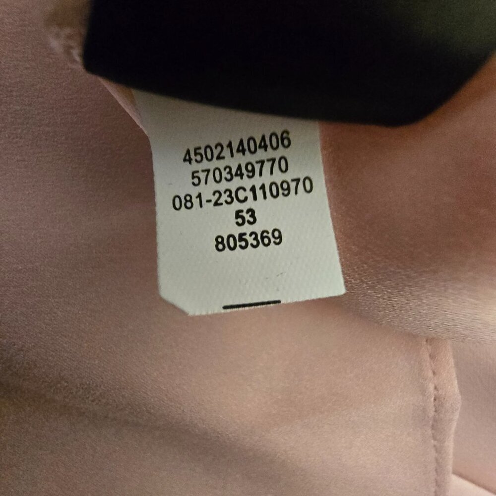 Chico's Black Label Ruffle Tank Top, Size 12, Pink NWT - Picture 11 of 13